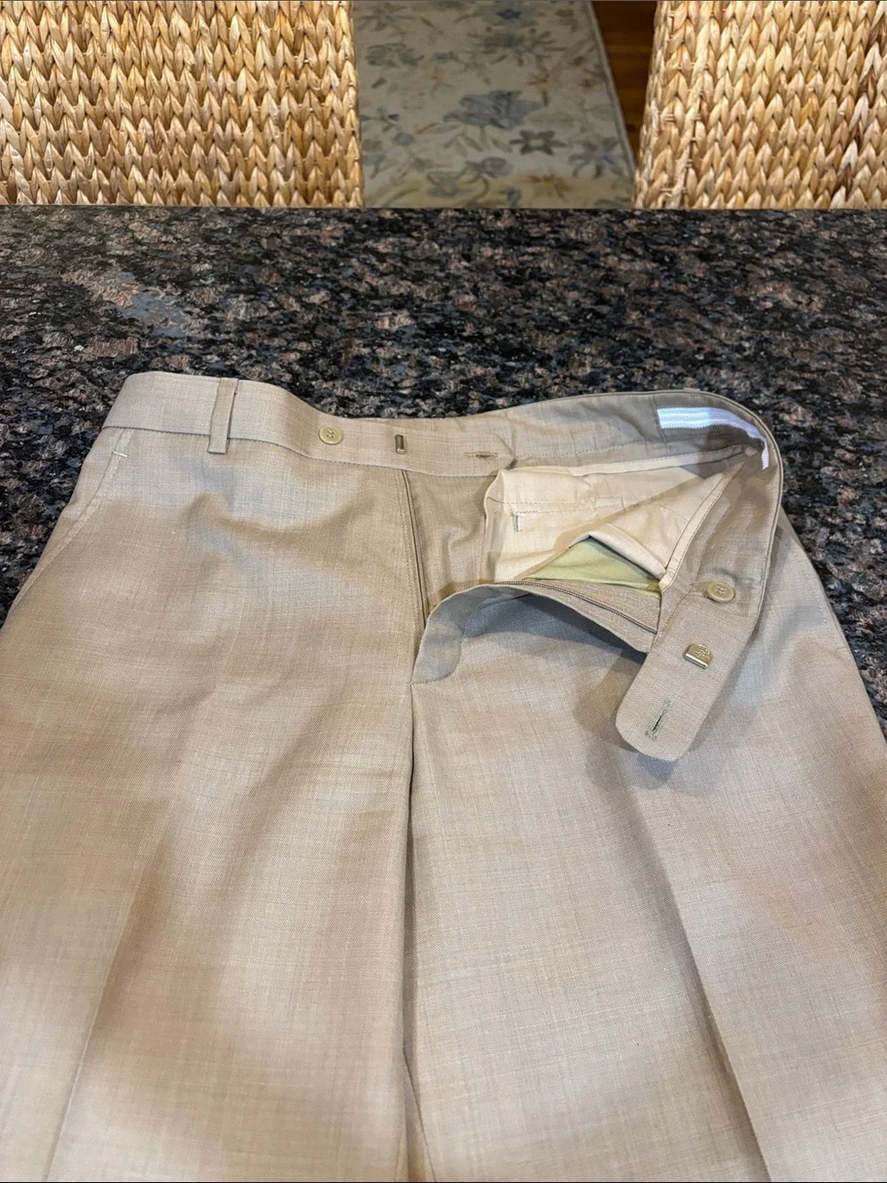 Custom made trousers